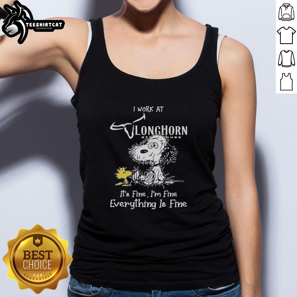original-snoopy-and-woodstock-texas-longhorn-i-work-at-its-fine-im-fine-everything-is-fine-tank-top Alt Text: Snoopy and Woodstock graphic on a Texas Longhorn tank top with 'I Work At It's Fine I'm Fine Everything Is Fine' text.