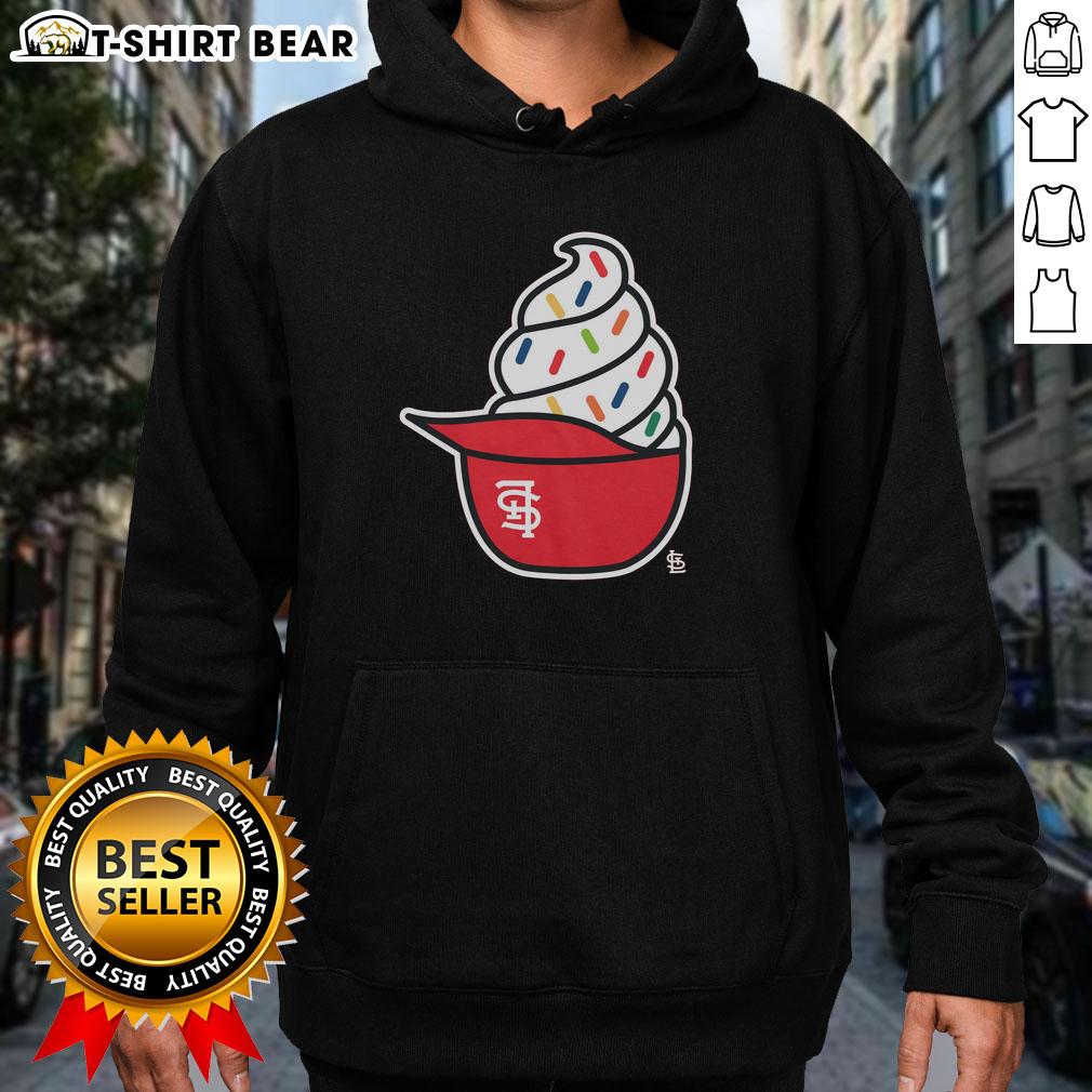Original St. Louis Cardinals Ice Cream Hoodie Original St. Louis Cardinals ice cream hoodie featuring vibrant team colors and logo, perfect for fans and warm weather.