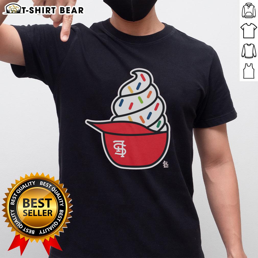 Original St. Louis Cardinals Ice Cream T Shirt Original St. Louis Cardinals Ice Cream T-Shirt featuring vibrant team colors and playful ice cream graphic design.
