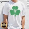 Original SWB Clover Lucky St. Patrick's Day T-Shirt featuring a vibrant green clover design for festive celebrations.