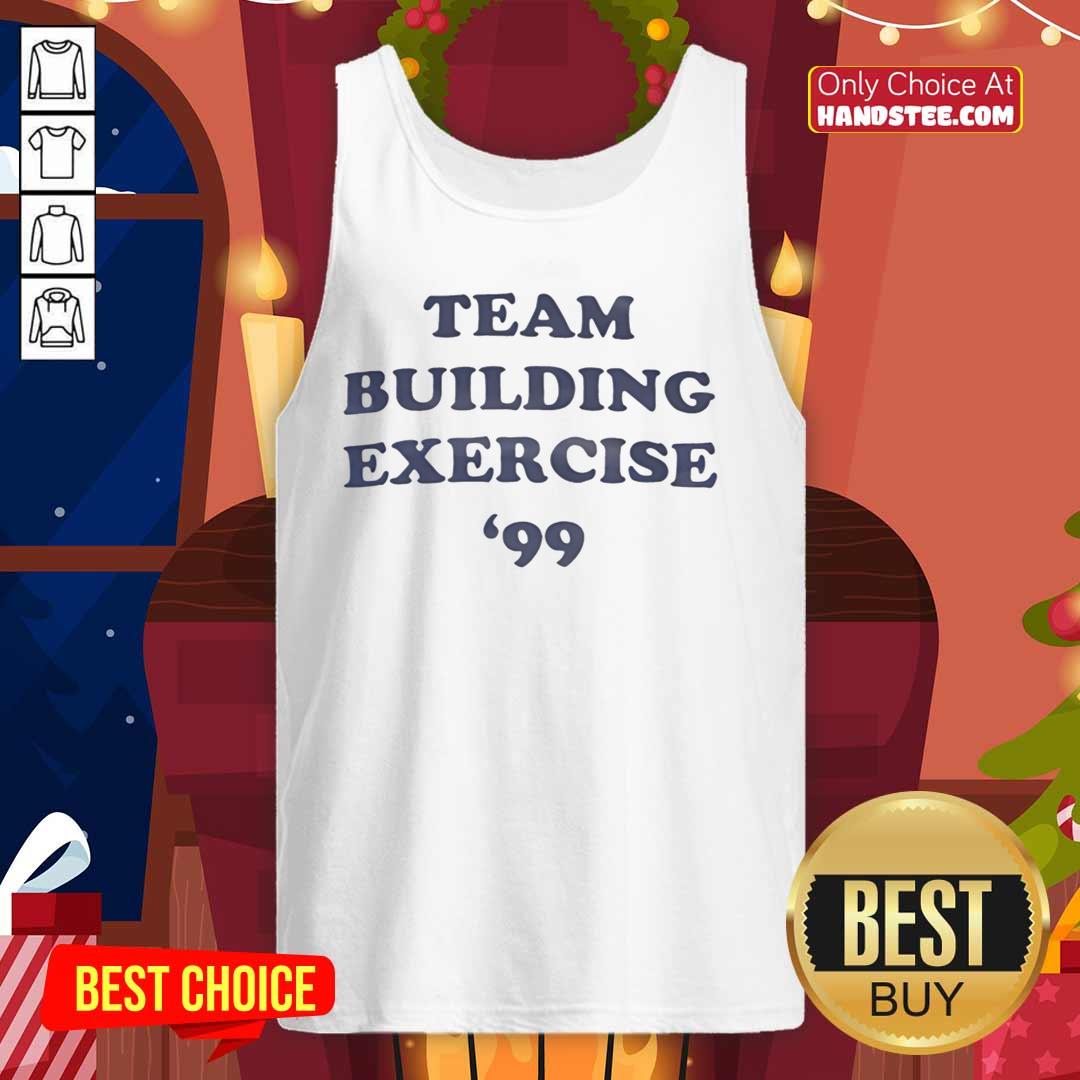 original-team-bulding-exercise-99-tank-top Original Team Building Exercise 99 tank top featuring a colorful design, perfect for team events and activities.