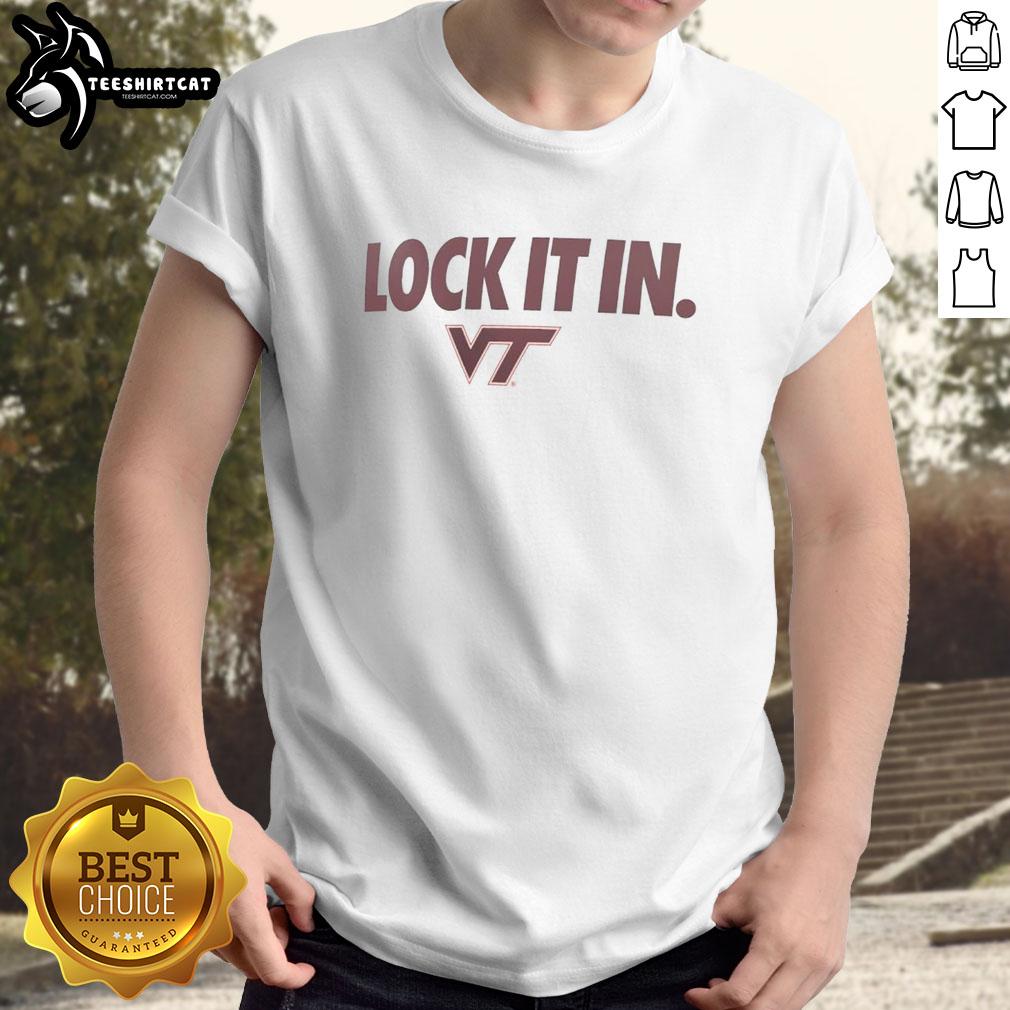 original-virginia-tech-hokies-2026-lock-it-in-t-shirt-1 Alt Text: Original Virginia Tech Hokies 2026 Lock It In T-Shirt featuring the iconic VT logo and a vibrant design for fans.