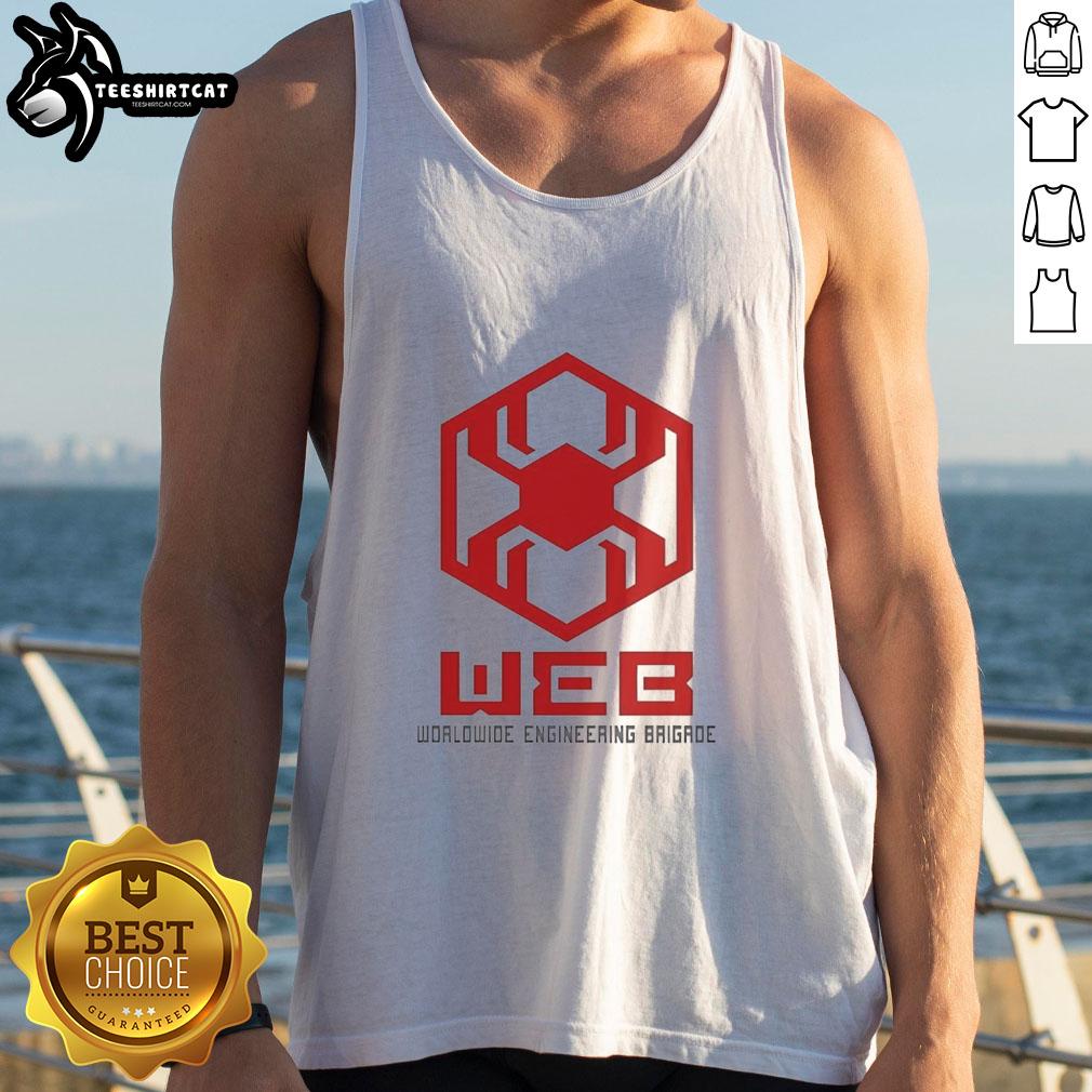 original-web-worldwide-engineering-brigade-tank-top Original Web Worldwide Engineering Brigade tank top featuring a bold graphic design and comfortable fit for casual wear.