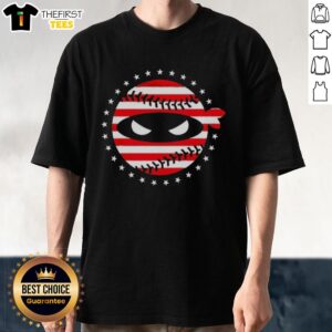 Alt Text: Premium Pitching Ninja USA Team T-Shirt featuring a stylish design perfect for baseball enthusiasts and fans.