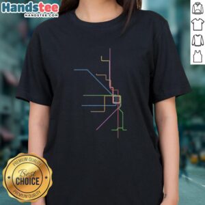 Nice The Loop Chicago Ladies Tee featuring a stylish design perfect for women who love Chicago's vibrant culture.