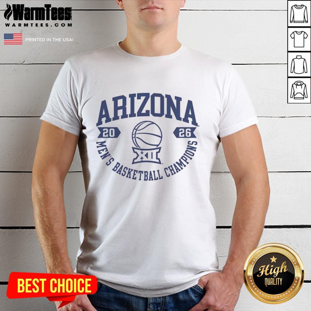 premium-arizona-wildcats-white-summit-sportswear-big-12-2026-mens-basketball-champions-t-shirt-1 Alt Text: Premium Arizona Wildcats white Summit Sportswear T-shirt celebrating 2026 Big 12 Men's Basketball Champions.