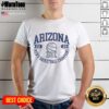 Alt Text: Premium Arizona Wildcats white Summit Sportswear T-shirt celebrating 2026 Big 12 Men's Basketball Champions.