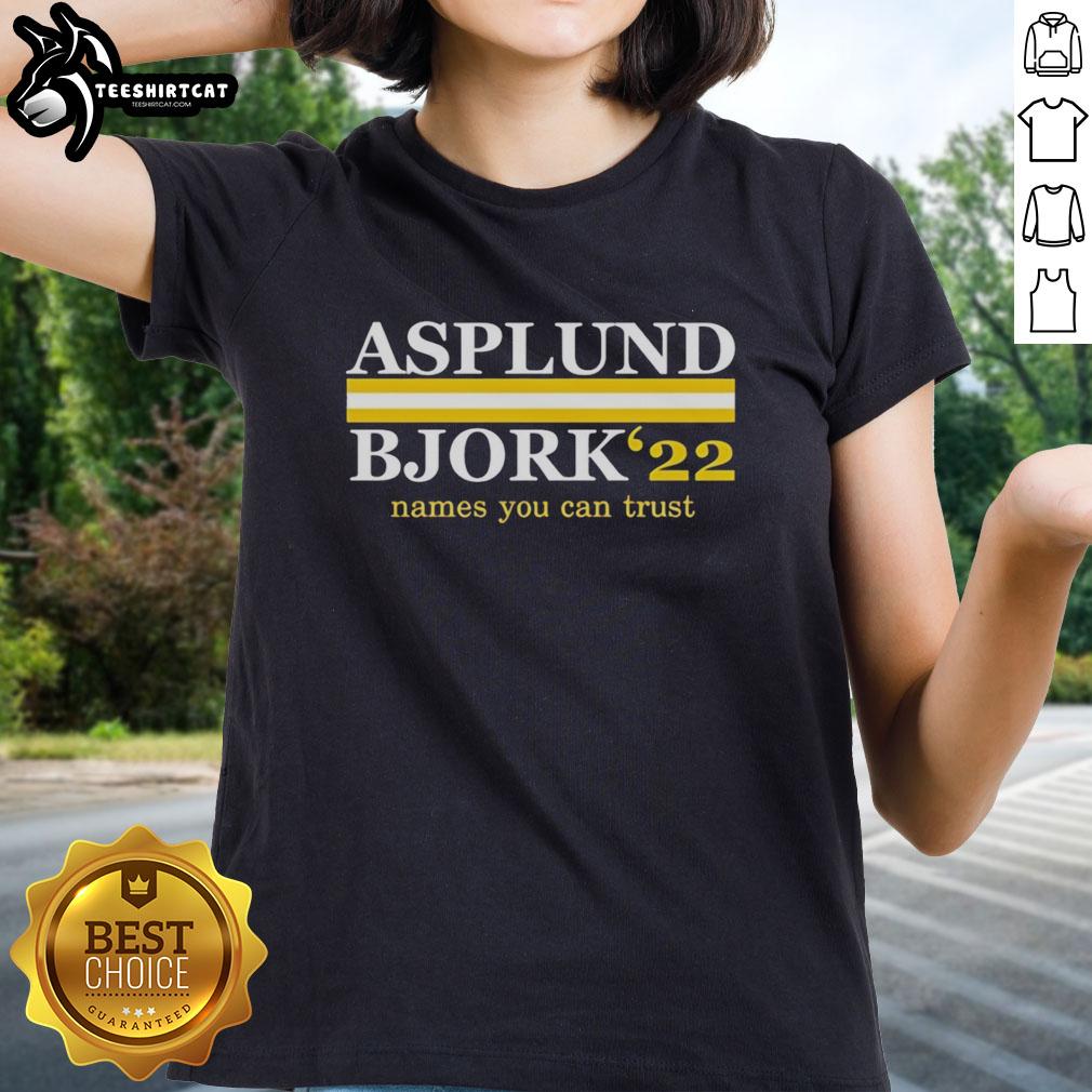 premium-asplund-bjork-22-names-you-can-trust-ladies-tee Premium Asplund Bjork 22 Names You Can Trust Ladies Tee in stylish design, perfect for casual wear and everyday comfort.