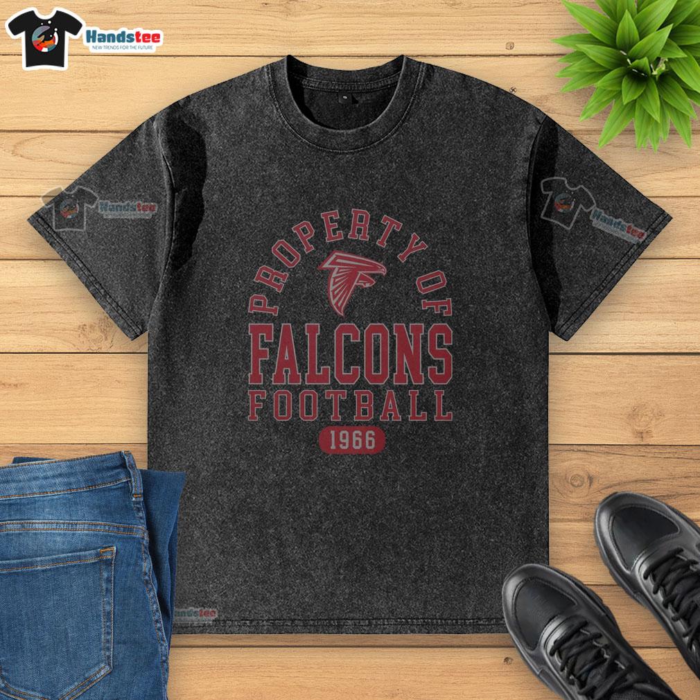 premium-atlanta-falcons-football-property-1966-washed-t-shirt Alt Text: Premium Atlanta Falcons Football Property 1966 Washed T-Shirt featuring vintage design and soft fabric for fans.