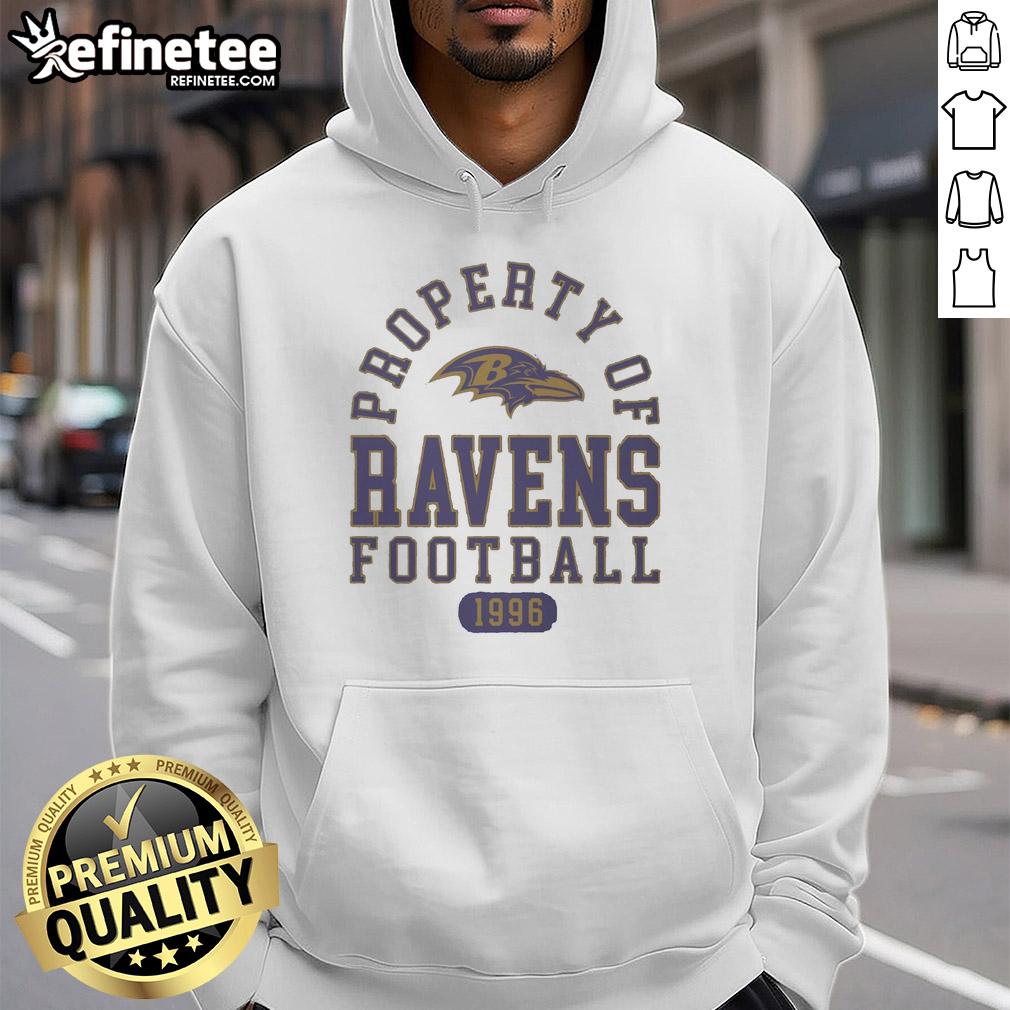 premium-baltimore-ravens-football-property-1996-hoodie Premium Baltimore Ravens Football Property 1996 T-Shirt - Image 2