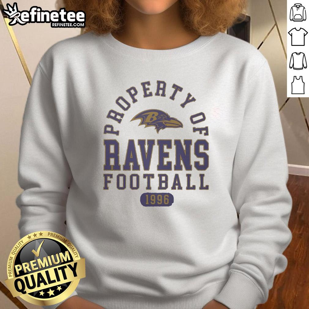 premium-baltimore-ravens-football-property-1996-sweatshirt Premium Baltimore Ravens Football Property 1996 T-Shirt - Image 4