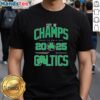 Premium Boston Celtics City Of Champs Back To Back SZN 2025 T-Shirt