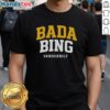 Premium Chandler Bing Vanderbilt Bada Bing T-Shirt featuring iconic design for Friends fans, perfect for casual wear.