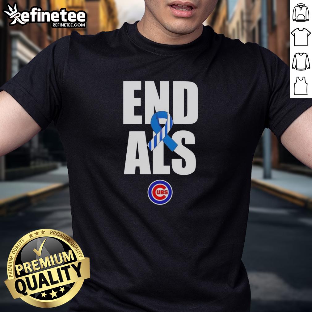 premium-chicago-cubs-end-als-awareness-2026-t-shirt Alt Text: Premium Chicago Cubs End ALS Awareness 2026 T-Shirt featuring vibrant team colors and a bold awareness graphic.