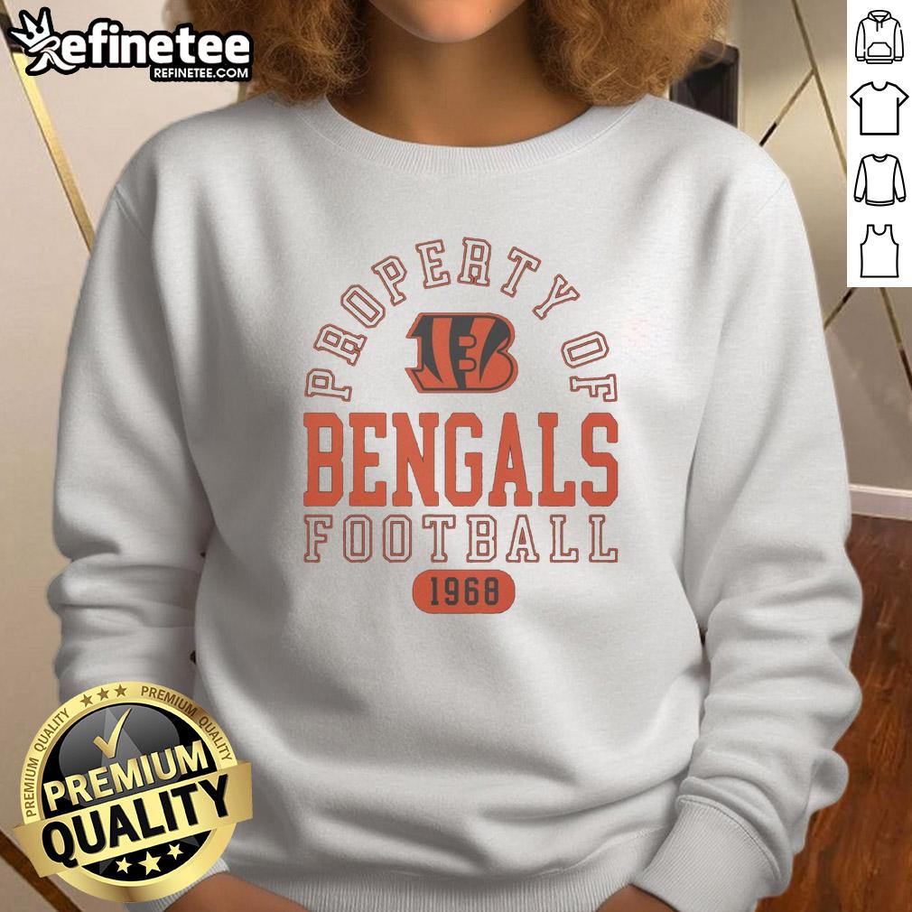 premium-cincinnati-bengals-football-property-1968-sweashirt Premium Cincinnati Bengals Football Property 1968 T-Shirt - Image 3
