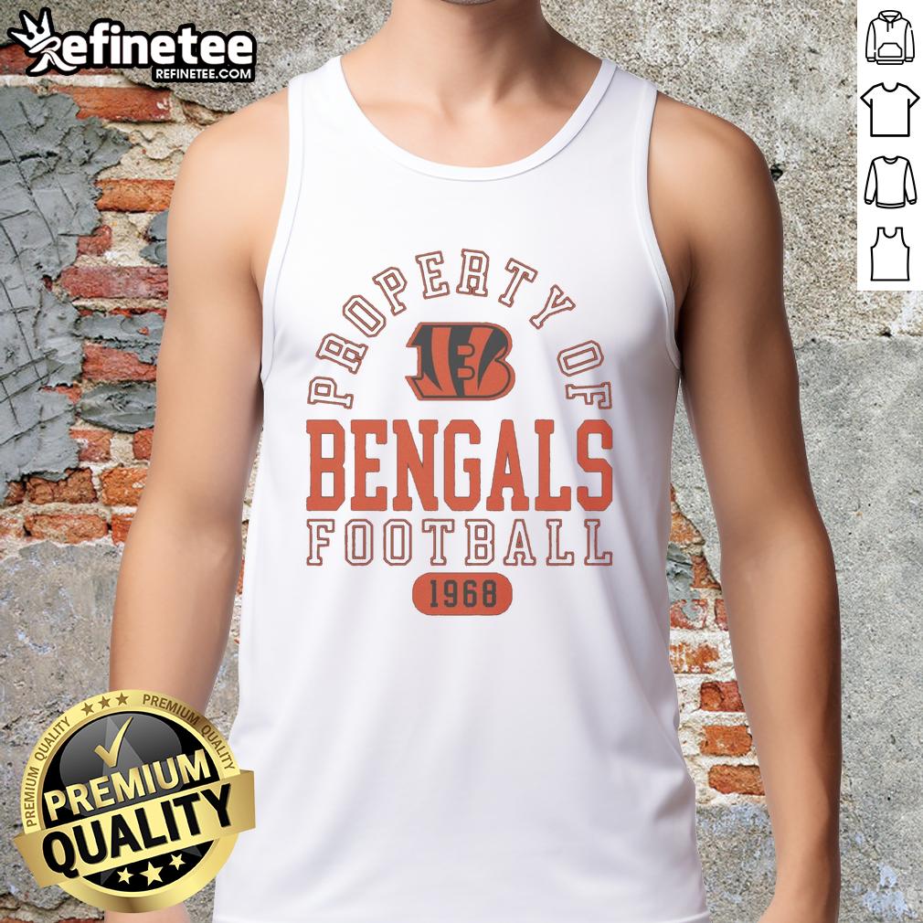 premium-cincinnati-bengals-football-property-1968-tank-top-1 Premium Cincinnati Bengals Football Property 1968 T-Shirt - Image 2