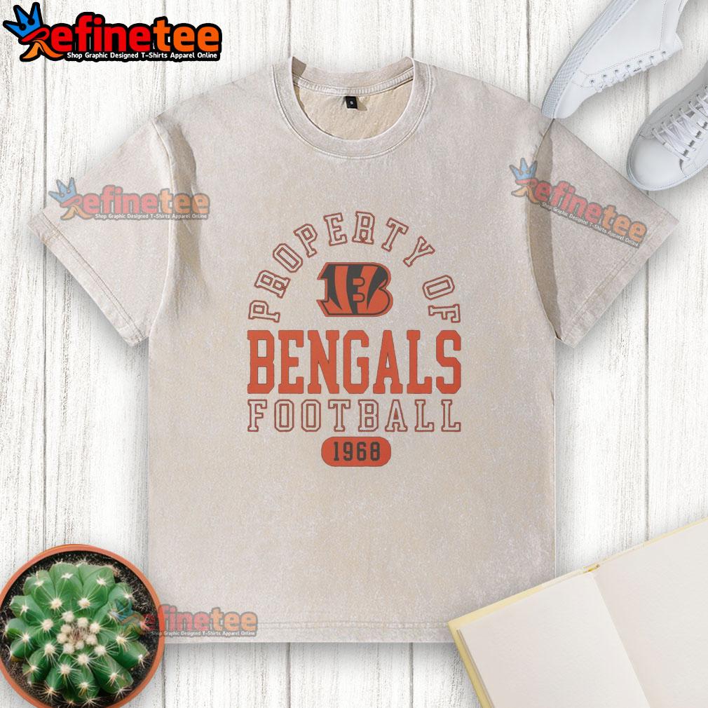 premium-cincinnati-bengals-football-property-1968-wash-shirt Premium Cincinnati Bengals Football Property 1968 T-Shirt - Image 6