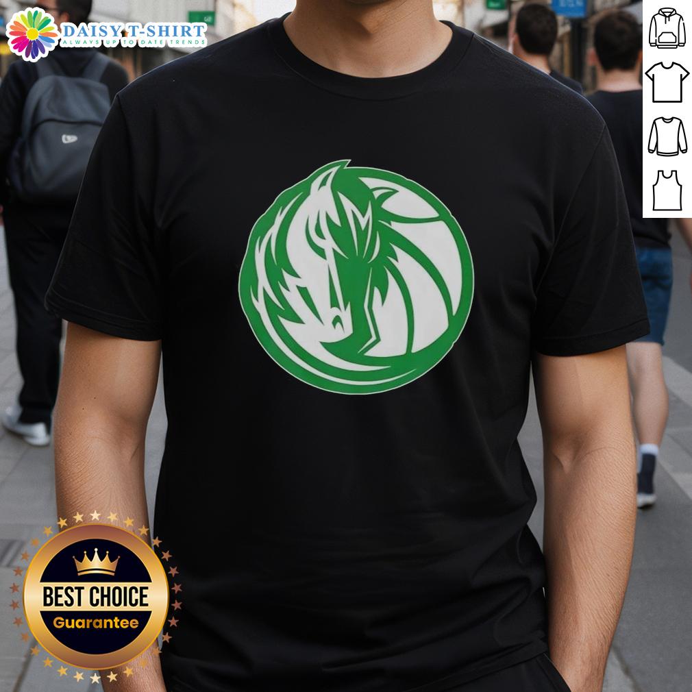 Premium Dallas Mavericks White Logo Patrick'S Day T Shirt Premium Dallas Mavericks white logo Patrick's Day T-shirt featuring a festive design for fans celebrating the holiday.