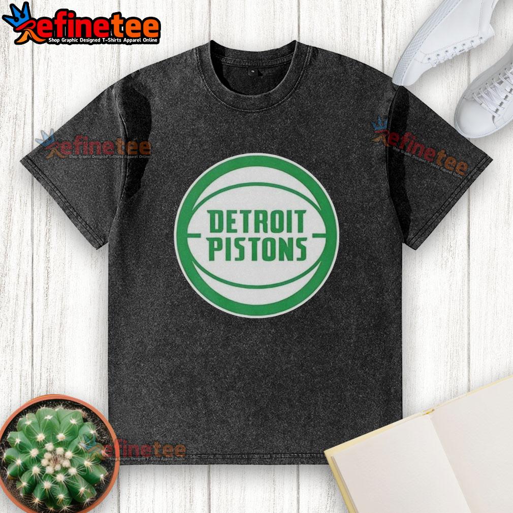 premium-detroit-pistons-white-logo-patricks-day-washed-t-shirt Premium Detroit Pistons White Logo Patrick's Day Washed T-Shirt featuring a festive design for basketball fans.