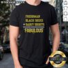 Premium Freshman black socks paired with baggy shorts and a fabulous t-shirt, perfect for casual, stylish everyday wear.