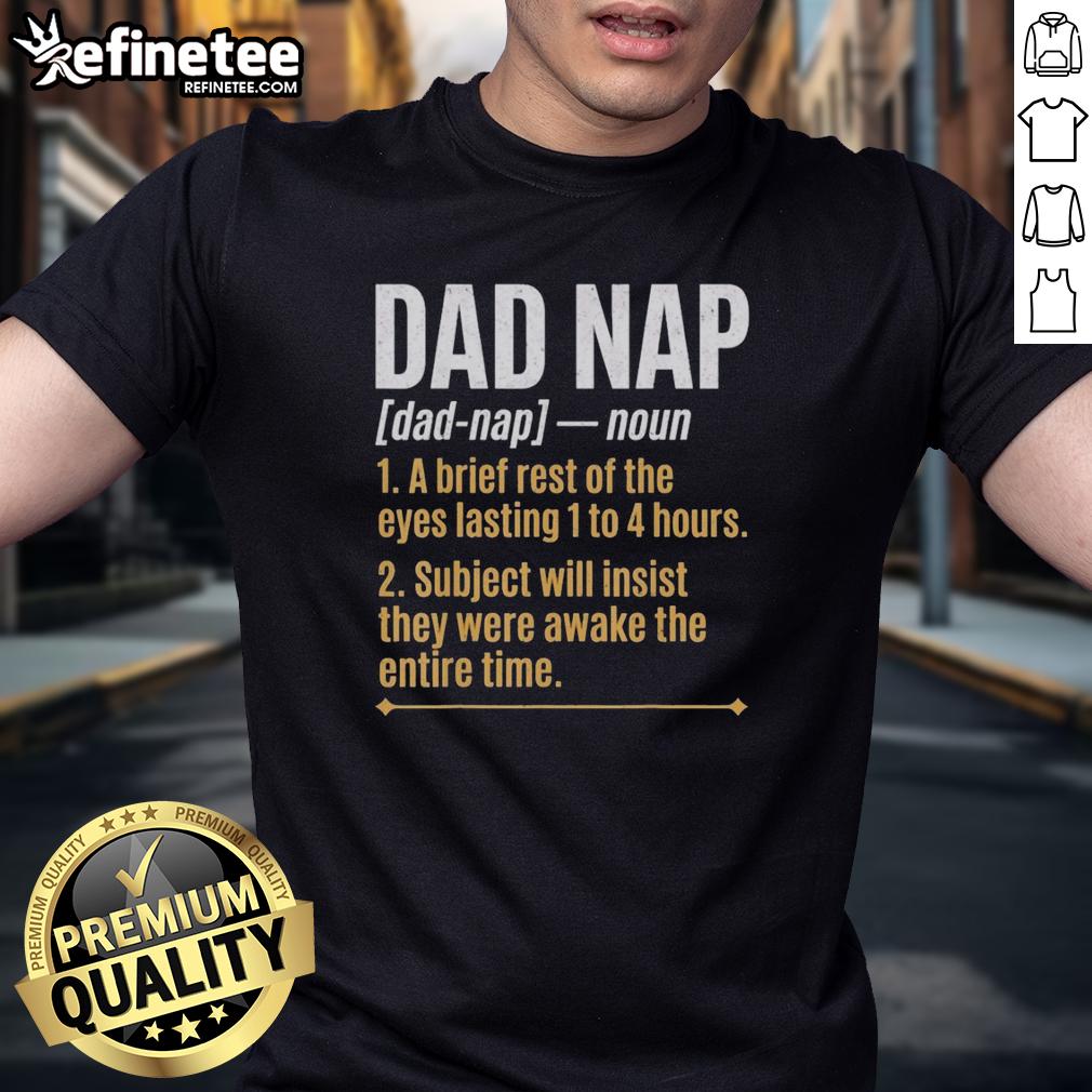 premium-funny-dad-nap-definition-fathers-day-humor-sleeping-dad-t-shirt Premium Funny Dad Nap Definition T-Shirt for Father's Day, featuring a humorous design for sleeping dads.