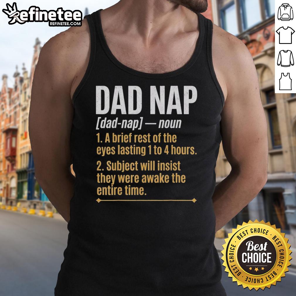 premium-funny-dad-nap-definition-fathers-day-humor-sleeping-dad-tank-top Funny Dad Nap definition on a tank top, perfect Father's Day gift for sleeping dads with a humorous twist.