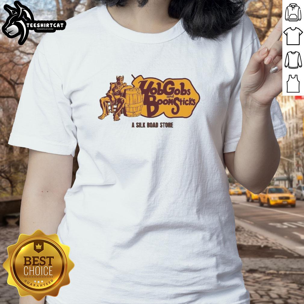 premium-hobgobs-and-boom-sticks-a-silk-road-store-ladies-tee Premium Hobgobs and Boom Sticks Ladies Tee from Silk Road Store, featuring a stylish design perfect for casual wear.