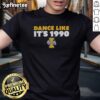 Premium Idaho Vandals 'Dance Like It's 1990' T-shirt featuring vibrant graphics and a stylish design for fans.