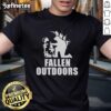 Alt Text: Premium Kaulig Racing Fallen Outdoors T-Shirt featuring a stylish design for outdoor enthusiasts and racing fans.