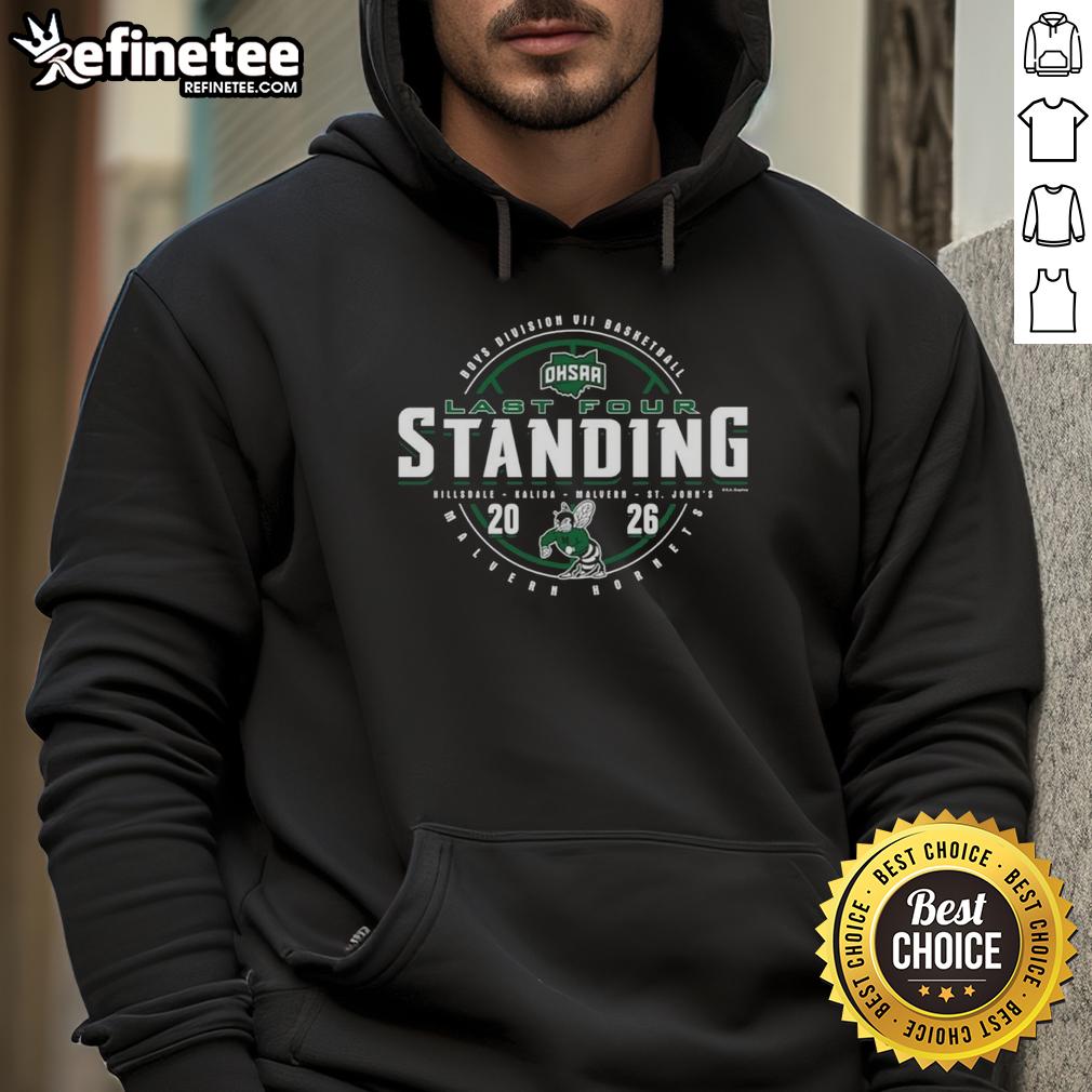 premium-malvern-hornets-2026-ohsaa-boys-basketball-division-7-last-four-standing-hoodie Alt Text: Premium Malvern Hornets 2026 OHSAA Boys Basketball Division 7 Last Four Standing Hoodie in vibrant colors.