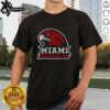 Alt Text: Premium Miami Redhawks Basketball Ohio Logo T-Shirt featuring vibrant team colors and logo for sports enthusiasts.