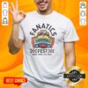 Alt Text: Premium Mitchell & Ness Fanatics Fest 2025 Cab T-Shirt featuring vibrant graphics and comfortable fit for fans.
