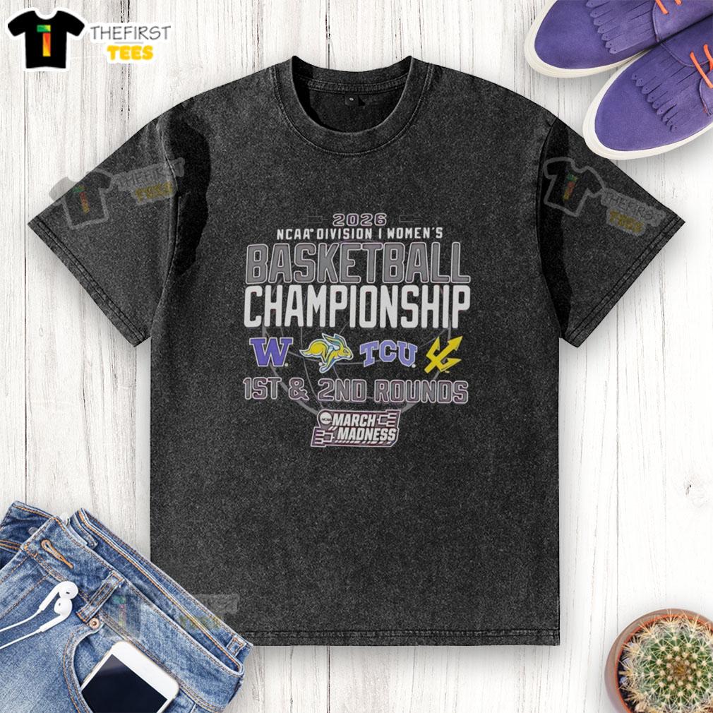 premium-ncaa-division-i-womens-basketball-championship-2026-washington-south-dakota-tcu-uc-san-diego-washed-t-shirt Premium NCAA Division I Women's Basketball Championship 2026 washed T-shirt featuring teams from Washington, South Dakota, TCU, UC San Diego.