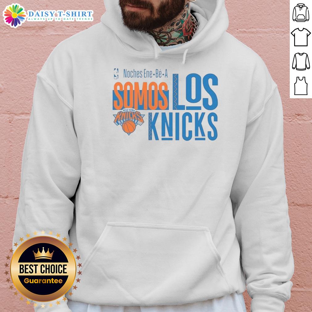 Premium New York Knicks Noches Ene Be A Somos Los Knicks Hoodie Premium New York Knicks Noches Ene Be A Somos Los Knicks Hoodie showcasing vibrant team colors and logo.