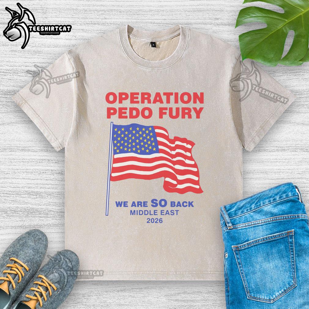 premium-operation-fury-we-are-so-back-washed-t-shirt Alt Text: Premium Operation Fury We Are So Back Washed T-Shirt in trendy design, showcasing bold graphics and comfortable fit.