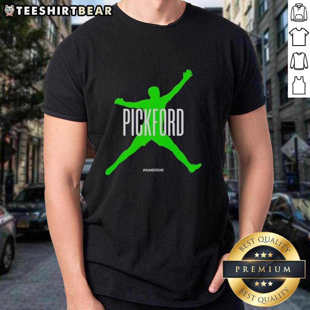 premium-pickford-number-one-logo-t-shirt-1 Alt Text: Premium Pickford Number One Logo T-Shirt featuring a stylish design and vibrant colors, perfect for casual wear.