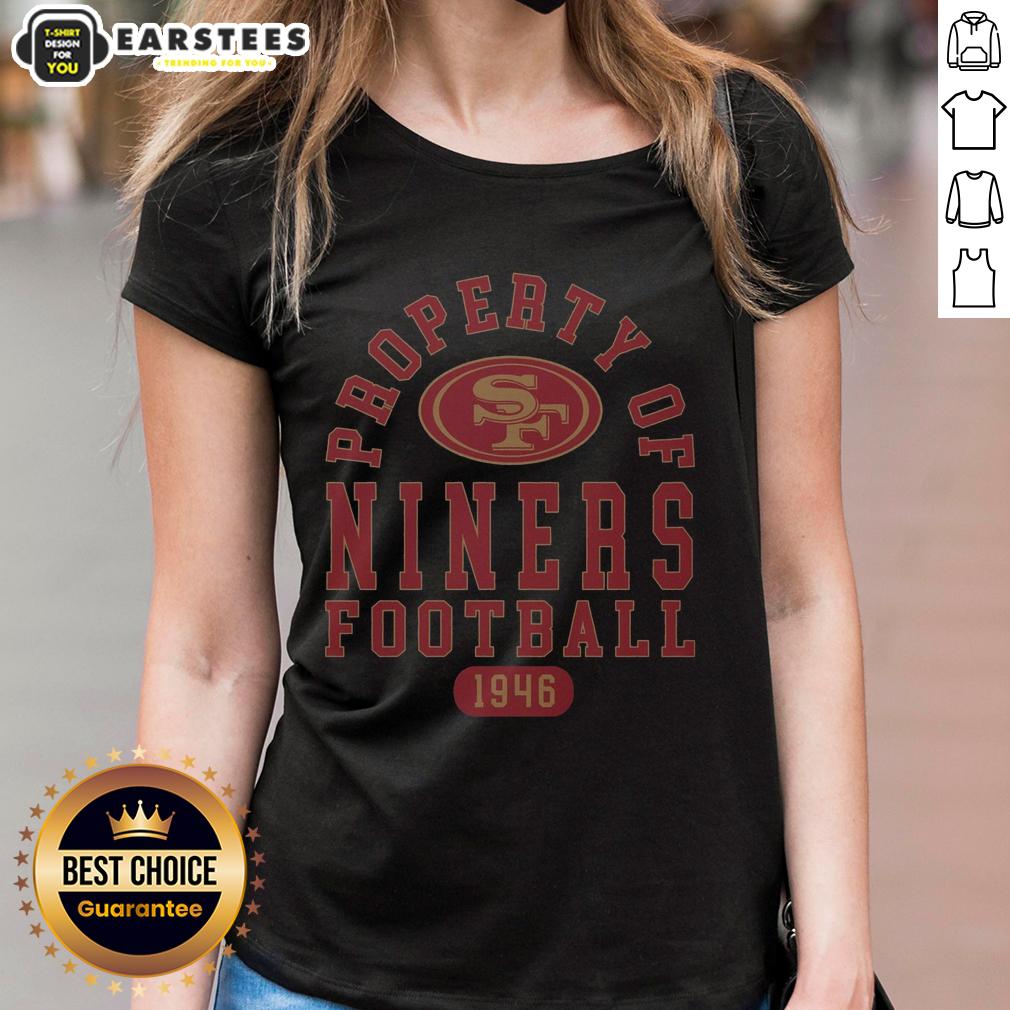premium-san-francisco-49ers-property-1946-ladies-tee Premium San Francisco 49ers Property 1946 Ladies Tee featuring vibrant team colors and stylish design for fans.