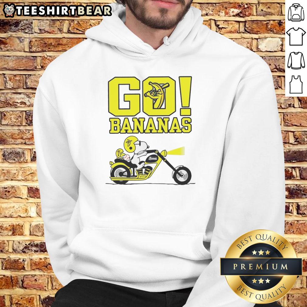 premium-snoopy-and-woodstock-driving-x-savannah-bananas-go-bananas-hoodie Alt Text: Premium Snoopy and Woodstock driving hoodie featuring a fun 'Go Bananas' design with vibrant colors. Perfect for fans!