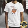 Premium T3 Basketball Mascot Logo T-Shirt featuring a dynamic design ideal for sports fans and casual wear.