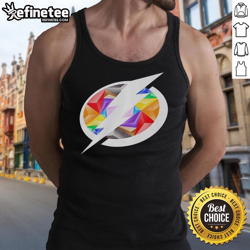premium-tampa-bay-lightning-pride-logo-tank-top Alt Text: Premium Tampa Bay Lightning Pride Logo Tank Top featuring vibrant colors and a stylish design for fans.