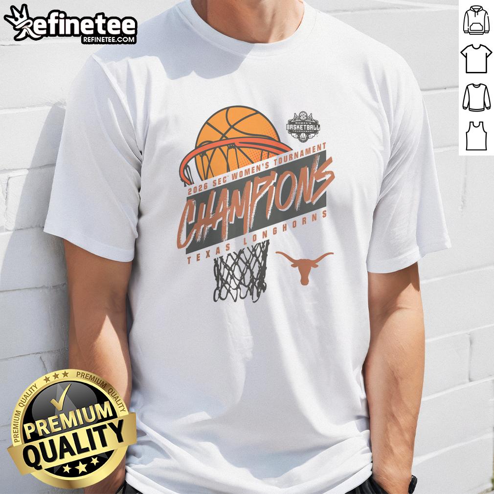 premium-texas-longhorns-2026-sec-womens-basketball-tournament-champions-t-shirt Premium Texas Longhorns 2026 SEC Women's Basketball Tournament Champions T-Shirt showcasing team pride and victory.
