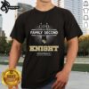 Premium UCF Knight 'God First, Family Second, Then Knight Football' T-shirt showcasing team spirit and style.