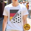 Premium UGP Campus Apparel Germany Flag Football T-Shirt showcasing vibrant German flag design on a stylish tee.