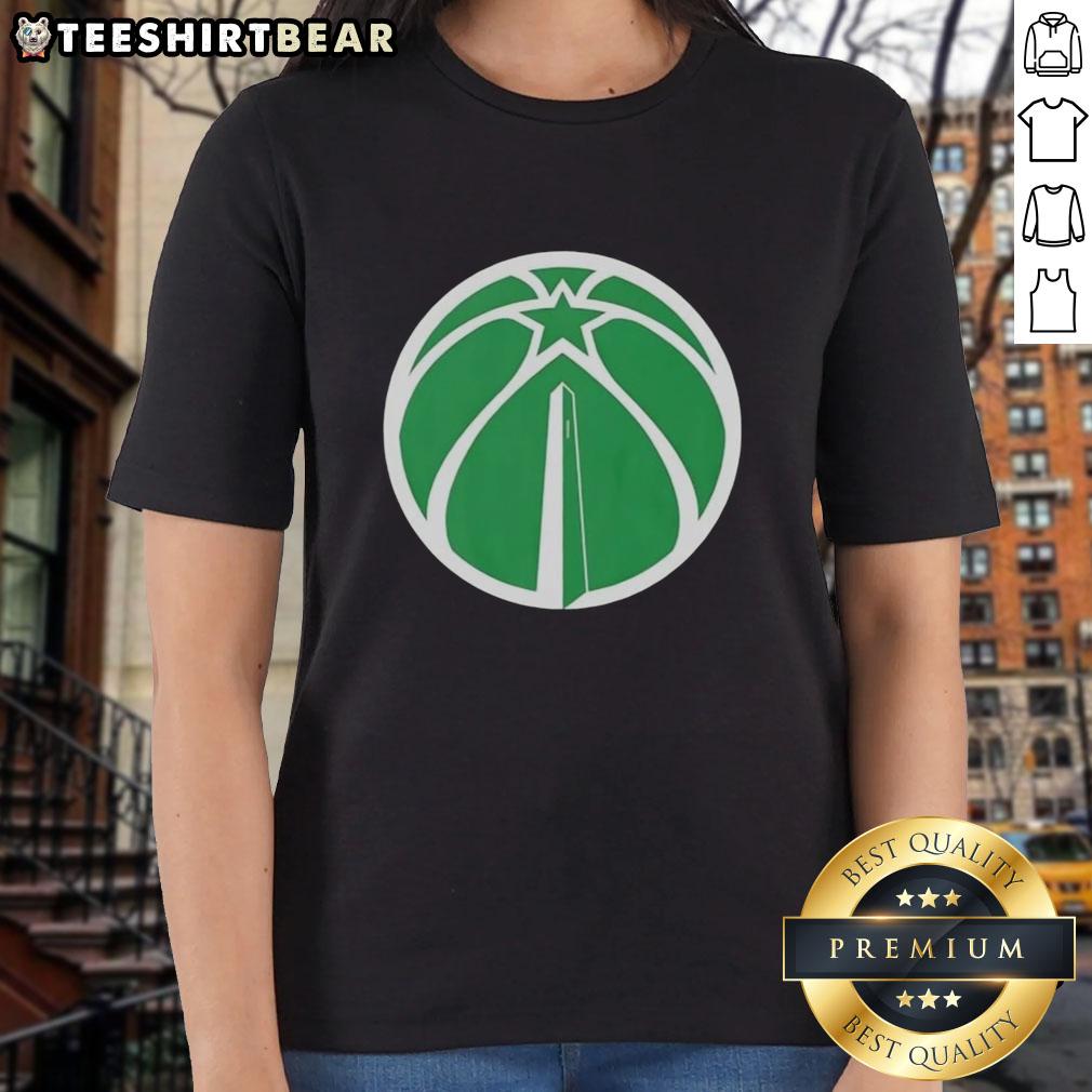 premium-washington-wizards-white-logo-patricks-day-ladies-tee Premium Washington Wizards white logo tee for ladies, perfect for St. Patrick's Day celebrations and sports fans.