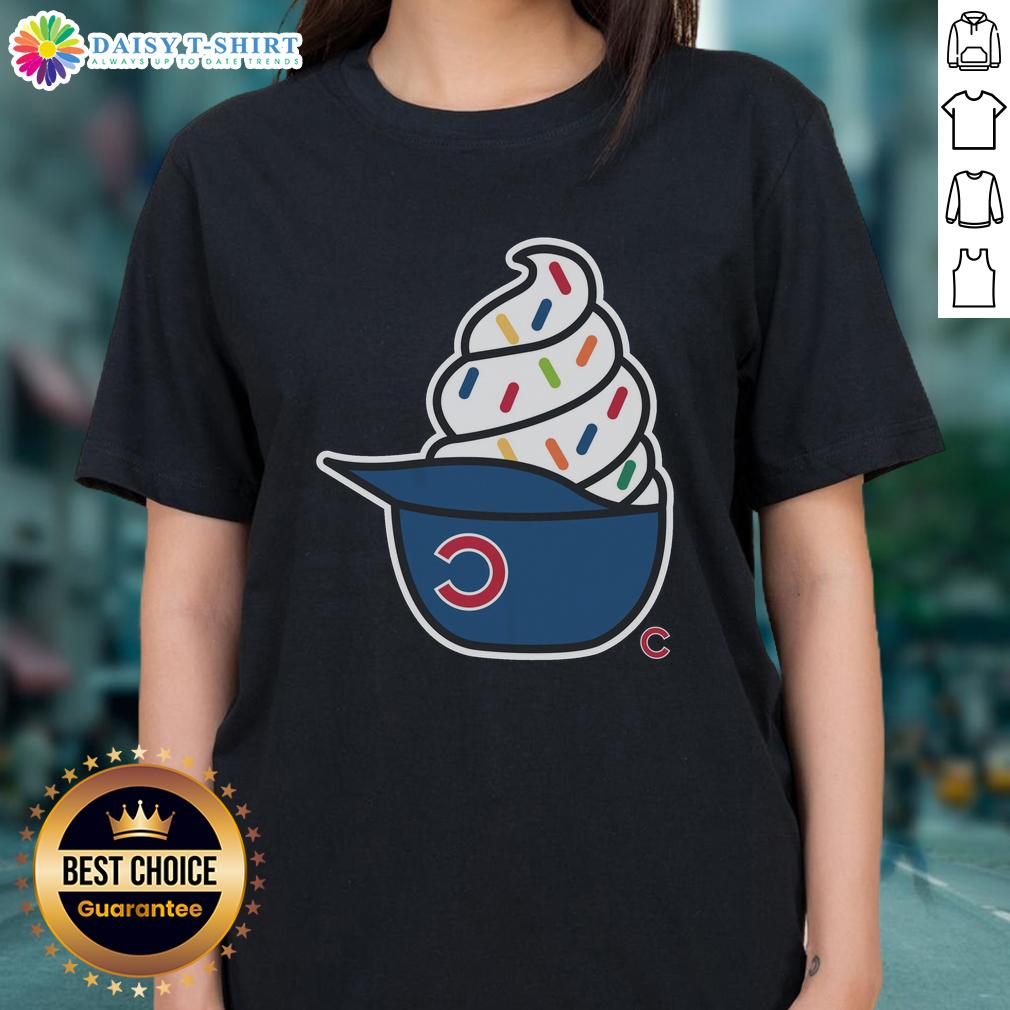 Pretty Chicago Cubs Ice Cream Ladies Tee Pretty Chicago Cubs ice cream ladies tee featuring vibrant colors and a stylish design, perfect for baseball fans.