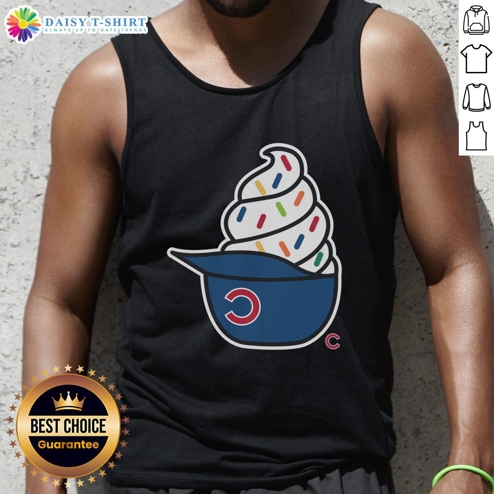 Pretty Chicago Cubs Ice Cream Tank Top Pretty Chicago Cubs ice cream tank top featuring vibrant team colors and playful design for summer fans.