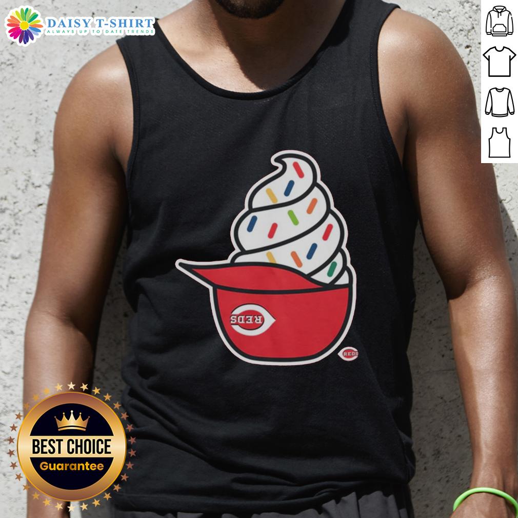 Pretty Cincinnati Reds Ice Cream Tank Top Pretty Cincinnati Reds ice cream tank top featuring vibrant colors and a stylish design, perfect for baseball fans.
