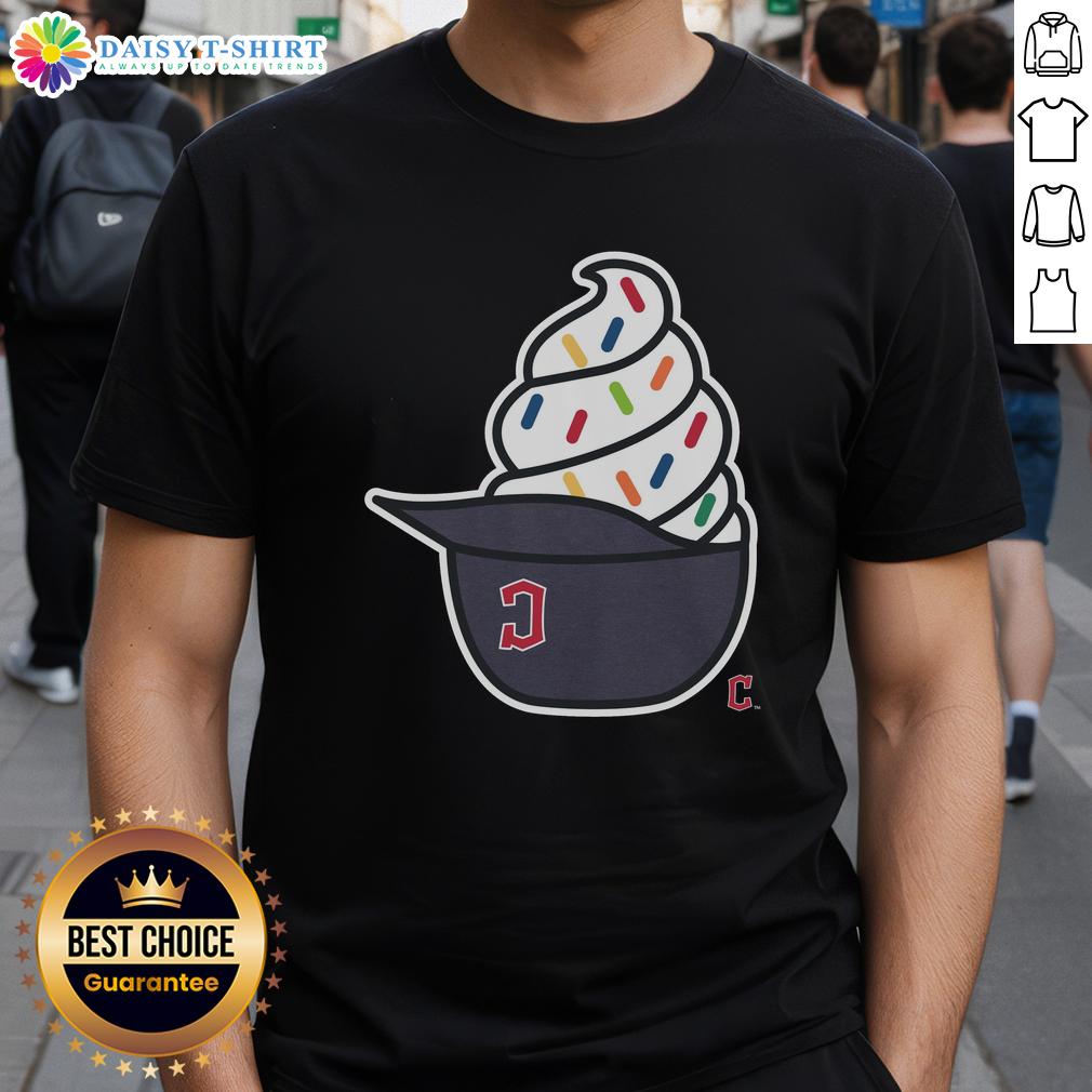 Pretty Cleveland Guardians Ice Cream T Shirt Pretty Cleveland Guardians ice cream T-shirt featuring a colorful design perfect for fans and summer outings.
