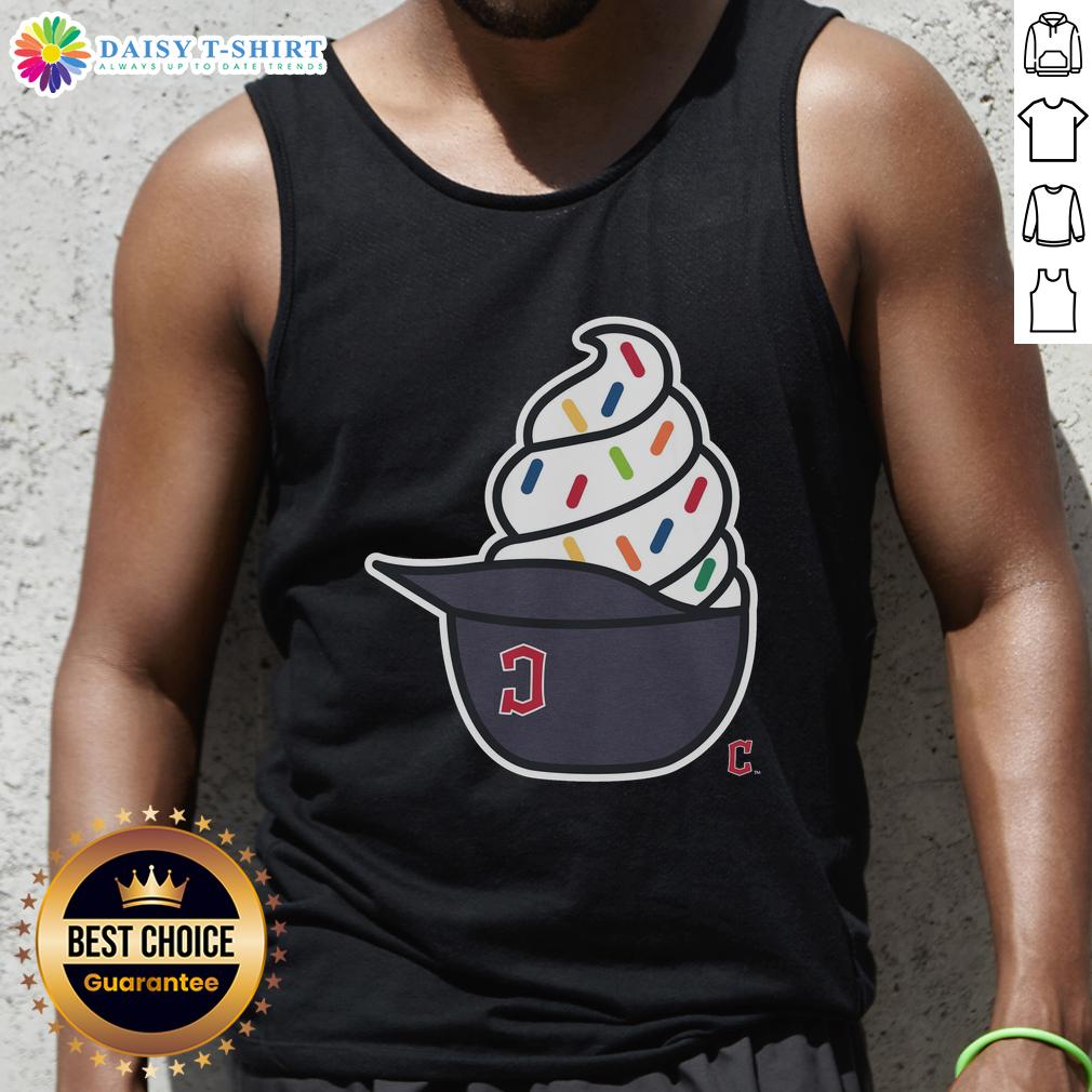 Pretty Cleveland Guardians Ice Cream Tank Top Pretty Cleveland Guardians ice cream tank top featuring vibrant colors and a stylish design for summer outings.