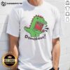 Alt Text: Pretty Domo Domosaur T-Shirt featuring a colorful dinosaur design, perfect for casual wear and Domo fans.